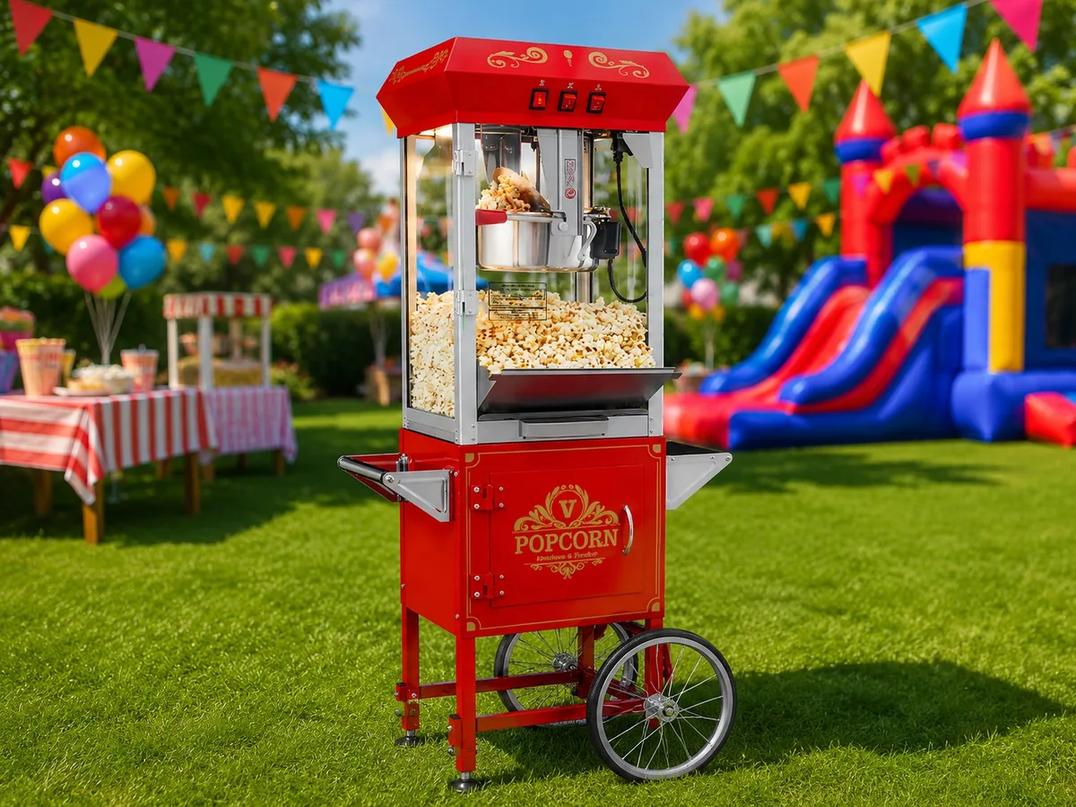 Machine à pop-corn — photographie de présentation